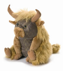 Angus the Highland Cow Doorstop