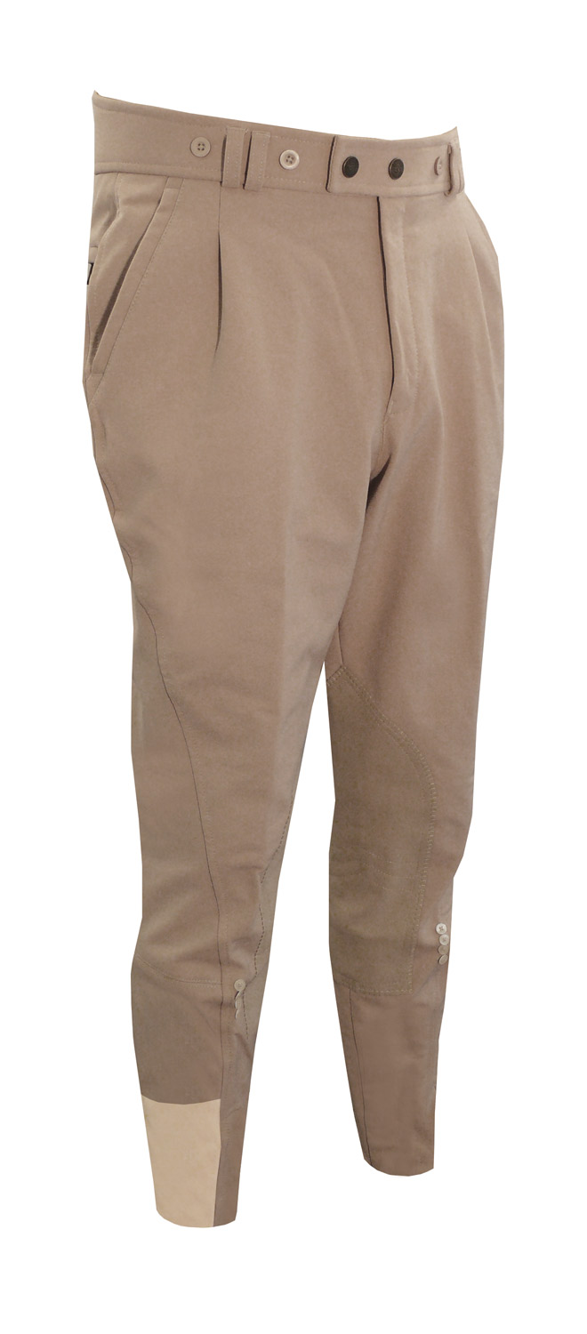 Mens Beige Foxhunter Breeches | Hunting Mad