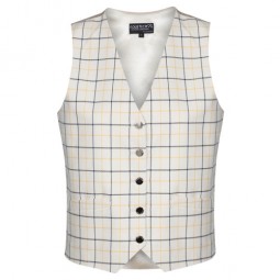 Waistcoat Canary & Black