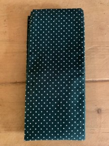 Green & White Spotty Stock