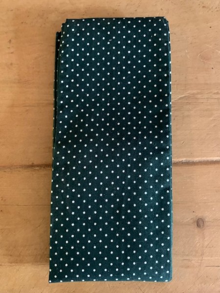 Green & White Spotty Stock