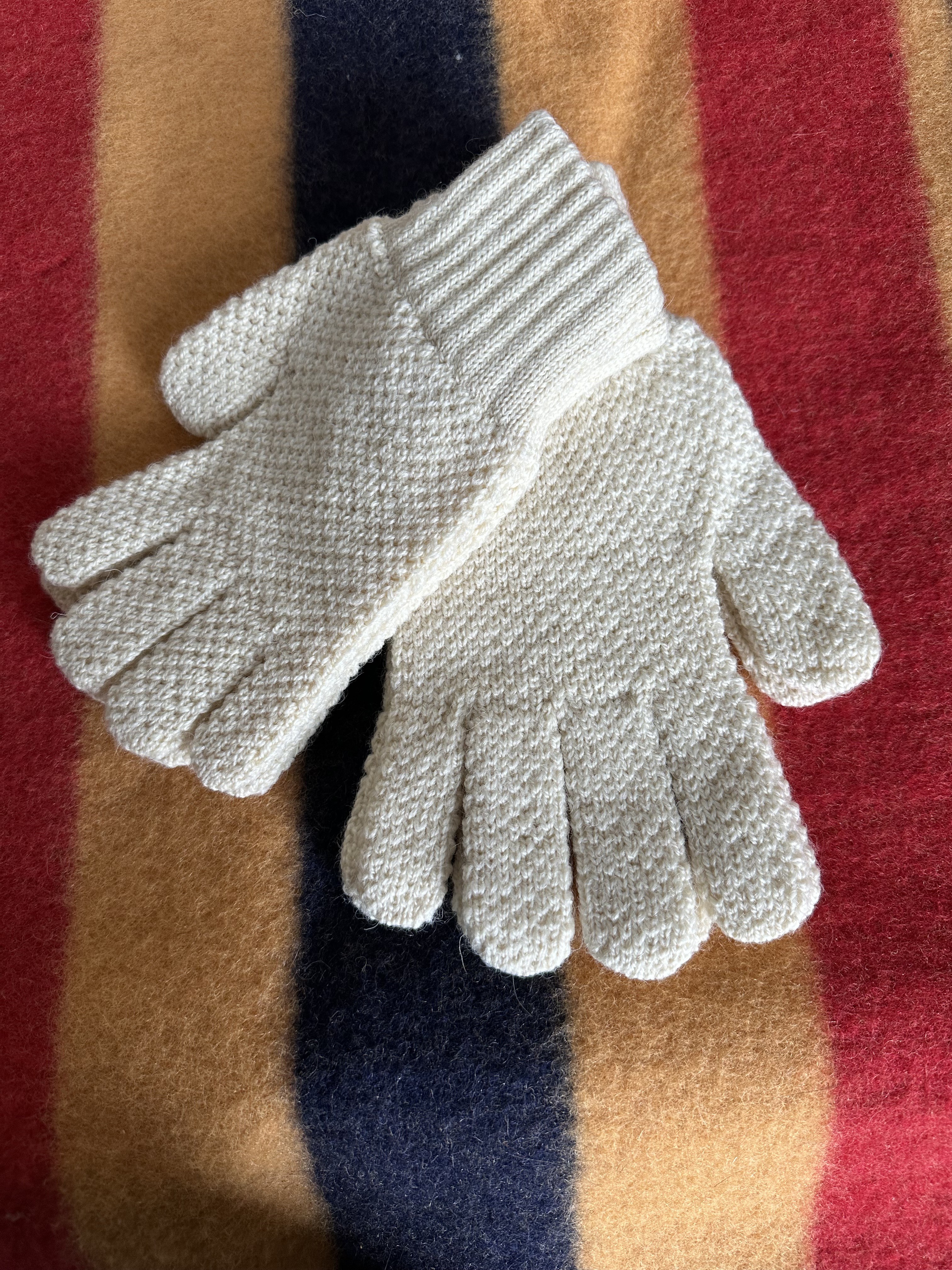 Oiled Wool Hunting Gloves